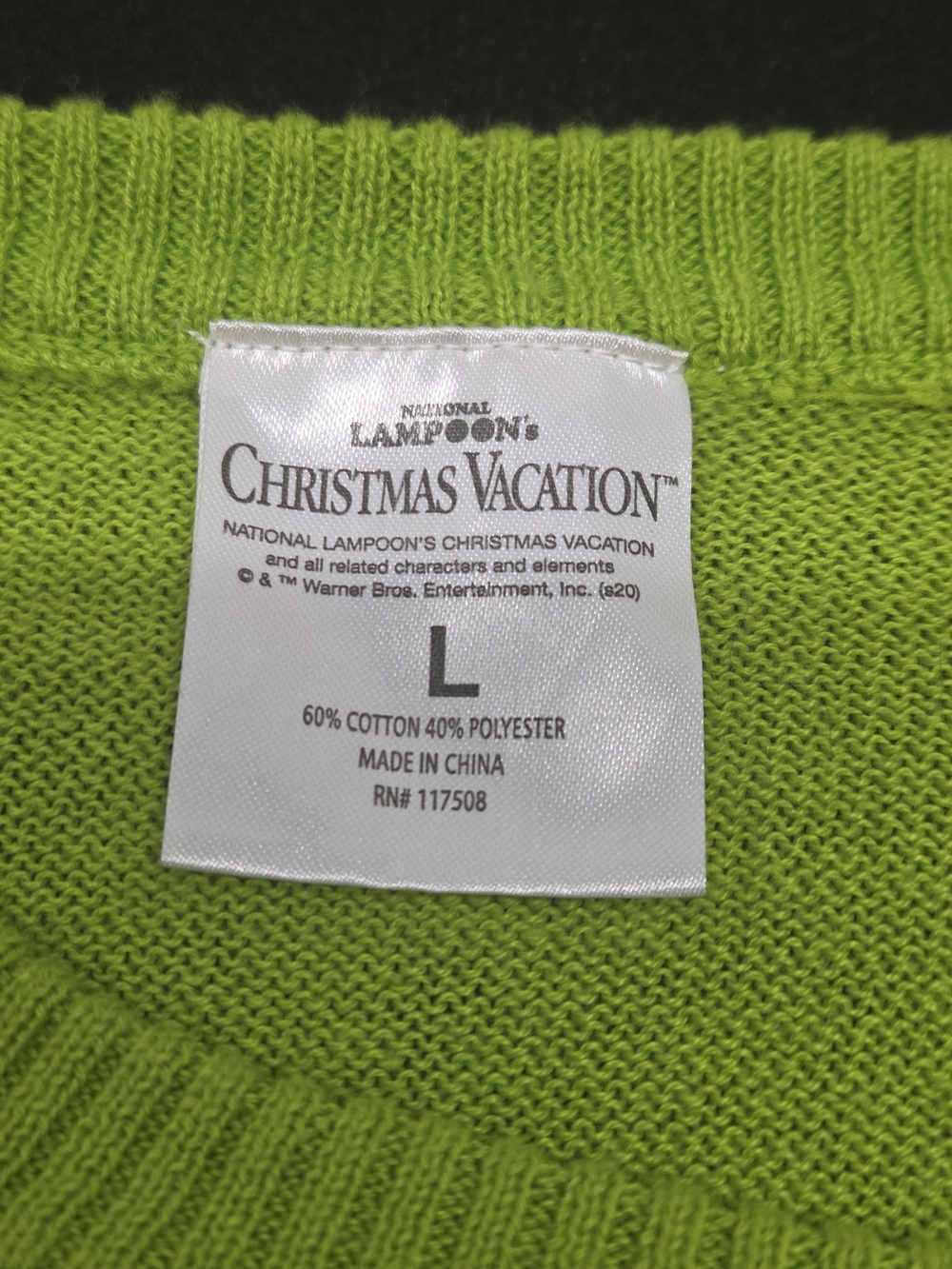 Christmas Vacation Griswold Family Green Small Ugly Sweater - Picture 3 of 6
